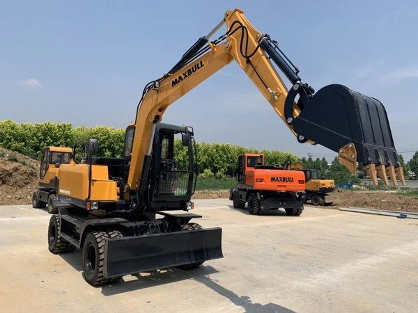 7 ton Wheel Excavator