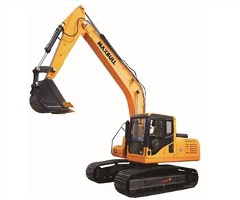 건설현장 굴착기